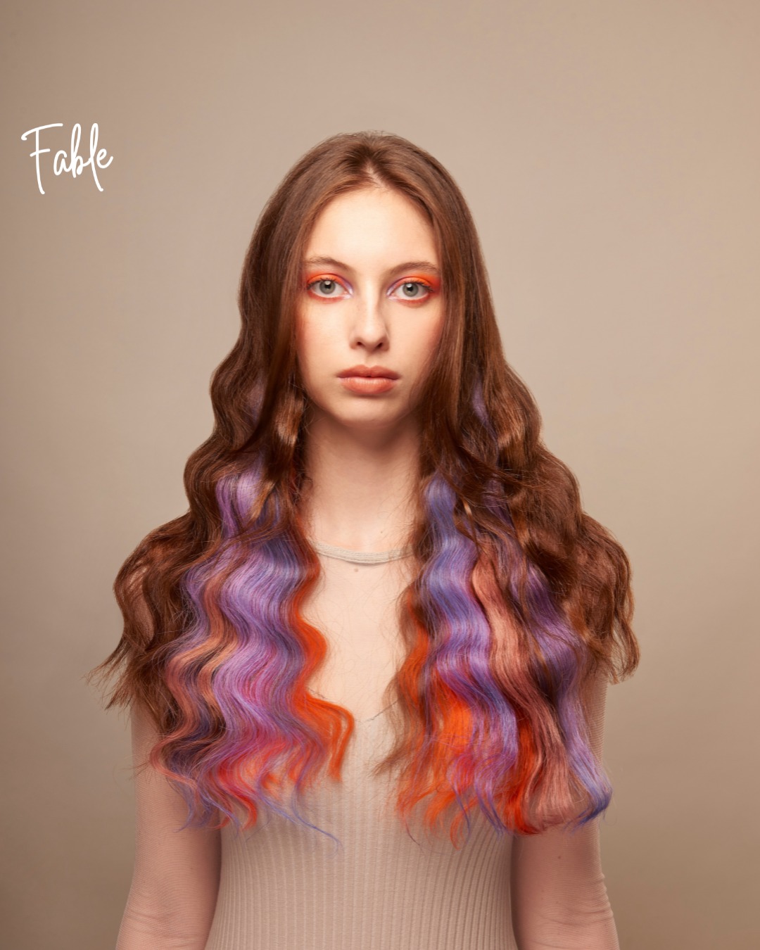mẫu tóc cut and color trend